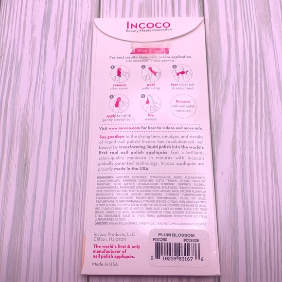 Incoco Plum Blossom Nail Polish appliqué - Picture 3 of 3